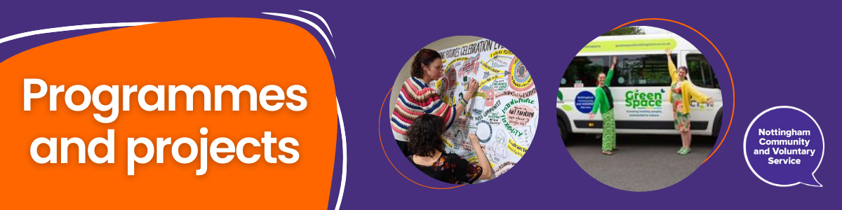 Programmes and projects decorative banner