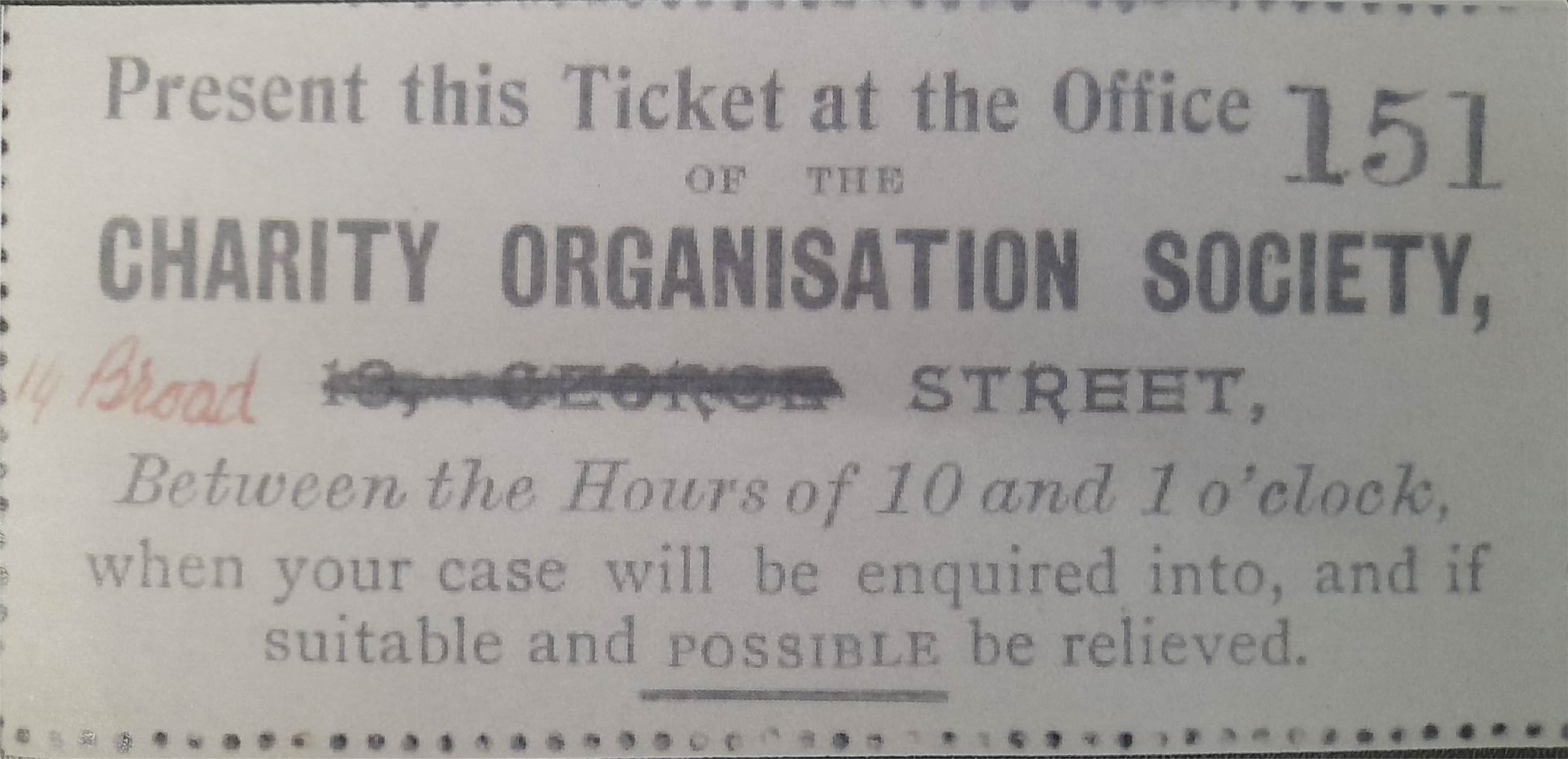 An example of an old support ticket from 1904” height=