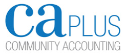 CA Plus (community accounting) logo and link to website