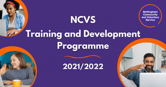 NCVS Training and Development Programme, new courses available