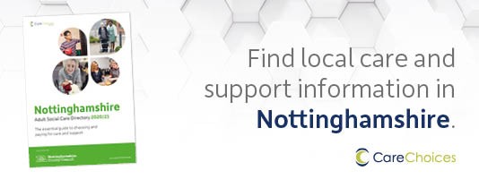 Nottinghamshire Care Services Directory promotion