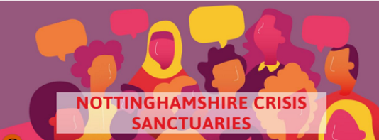 Image promoting Nottinghamshire Crisis Sanctuaries