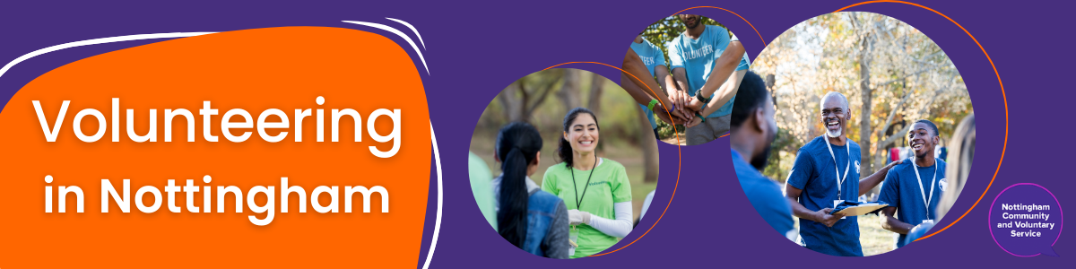 Volunteering in Nottingham banner image