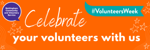 Celebrate volunteers during Volunteers' Week banner