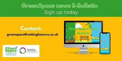 Sign up to the GreenSpace Bulletin