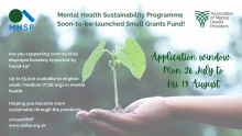 Mental Health Sustainability Fund open for applications