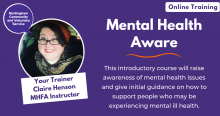 Mental Health Aware, new NCVS course