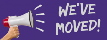 We've moved announcement